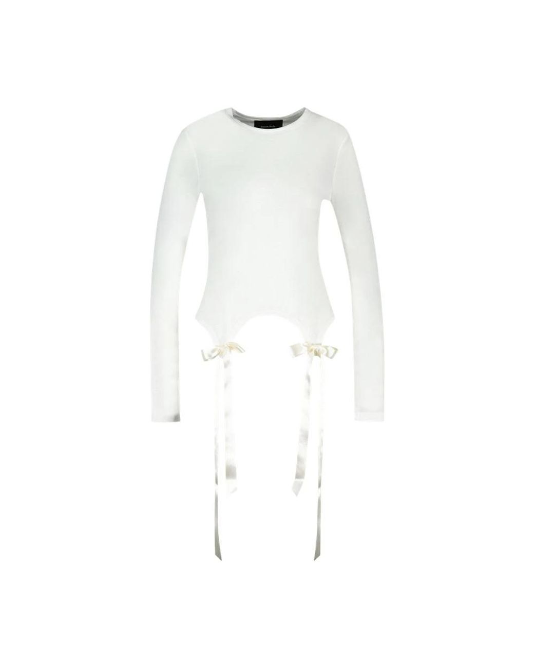 Long Sleeve Tops Simone Rocha de color White