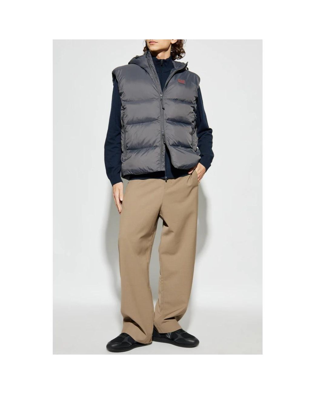 Vests di EA7 in Gray da Uomo