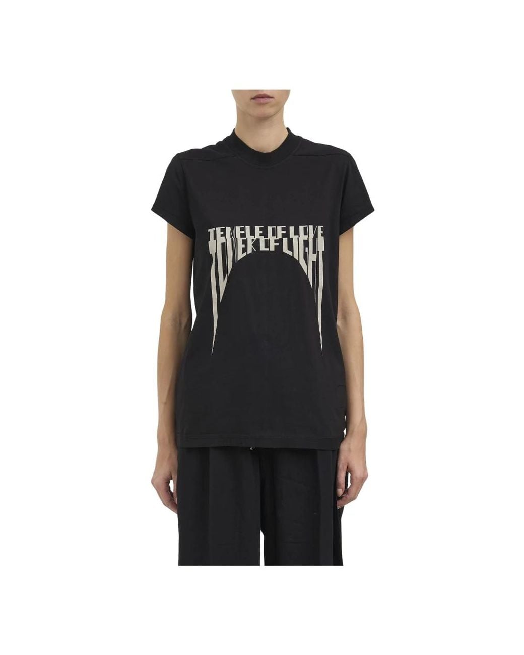 Rick Owens Black T-Shirts