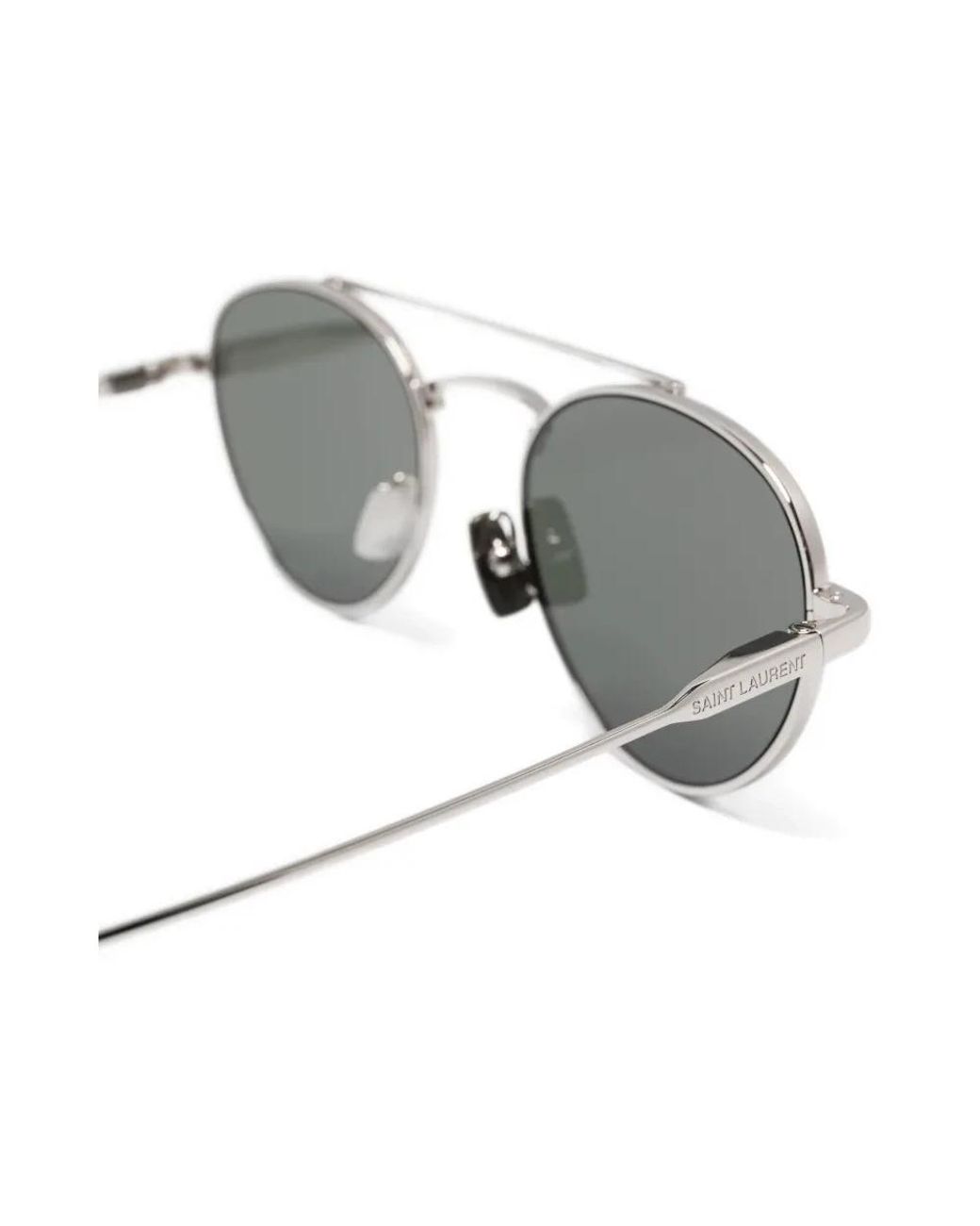 Saint Laurent Gray Sunglasses for men
