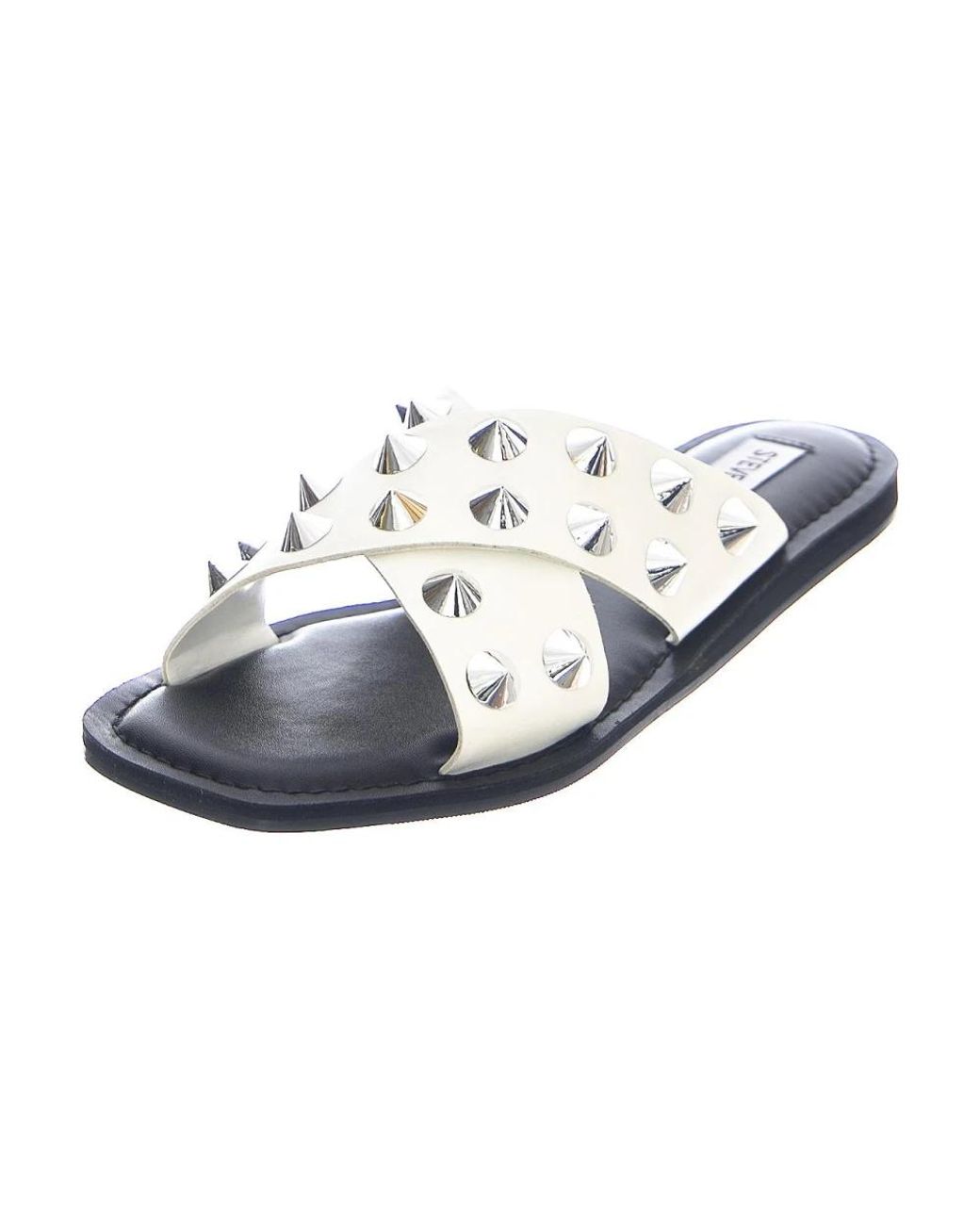 Steve Madden Blue Sliders