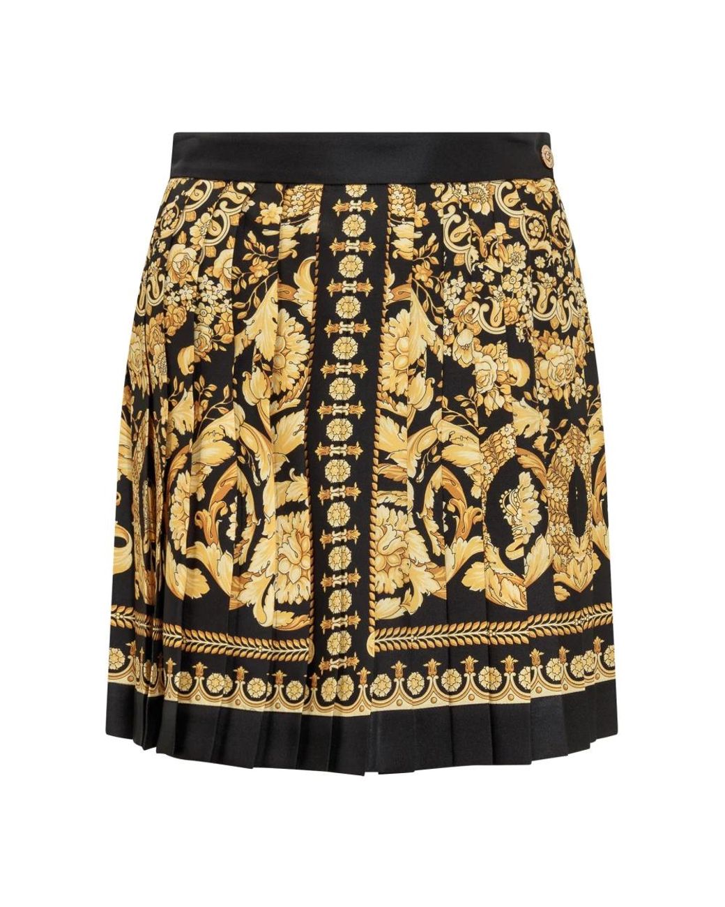 Versace Korte Rokken in het Metallic