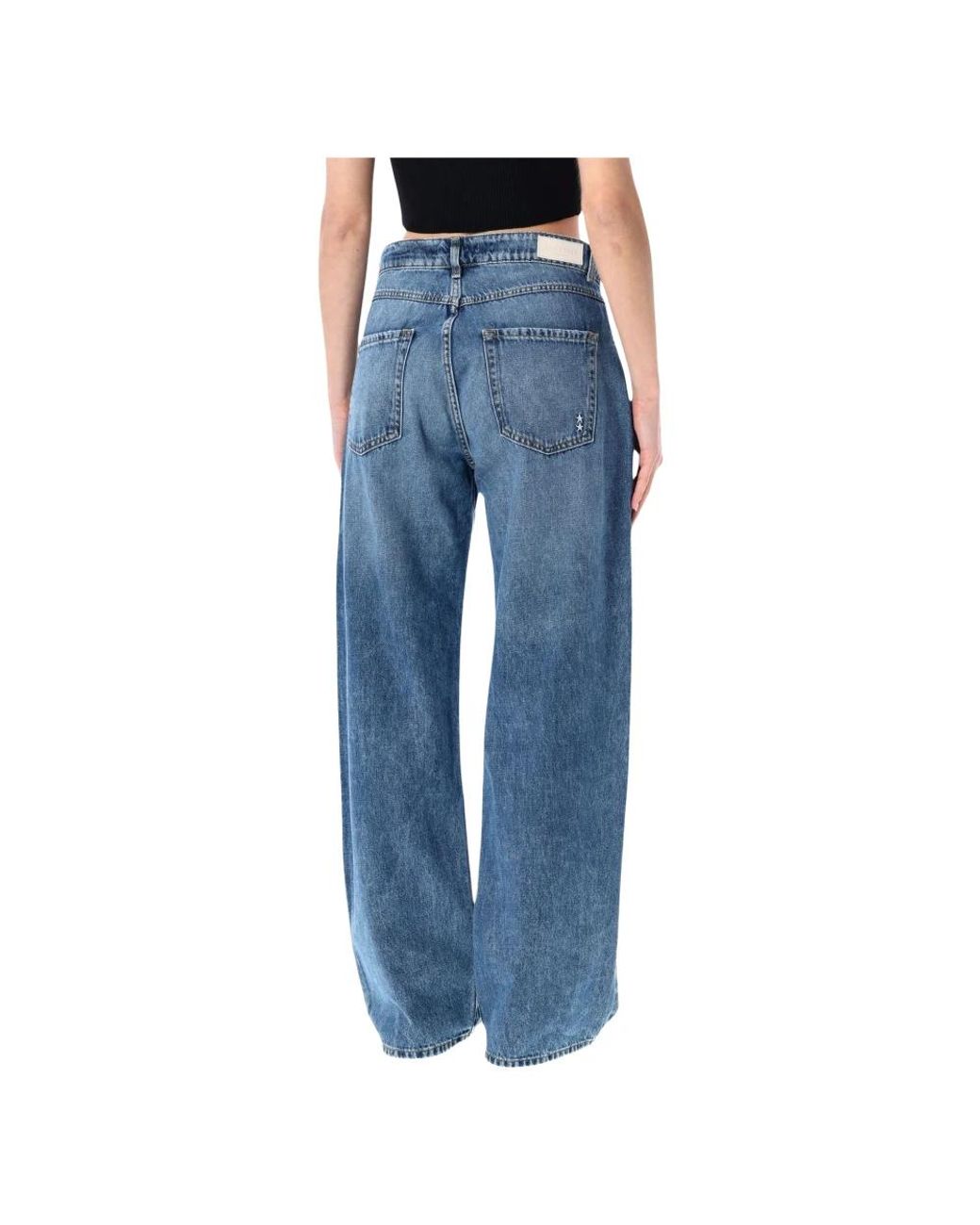 ICON DENIM Blue Loose-Fit Jeans