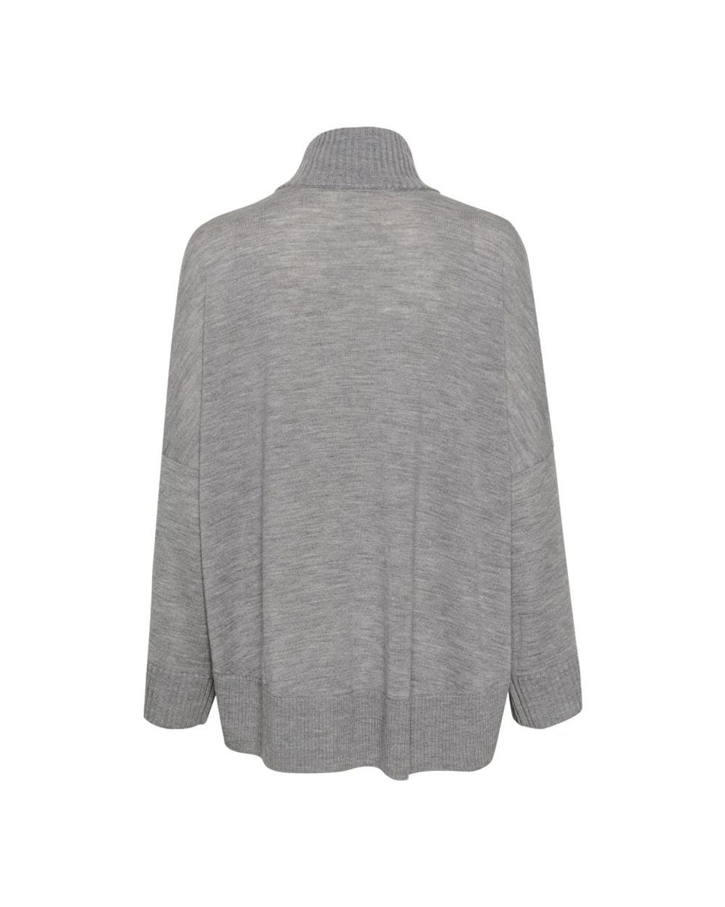 Inwear Gray Turtlenecks
