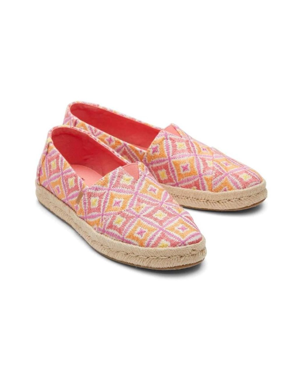 Espadrilles TOMS en coloris Pink
