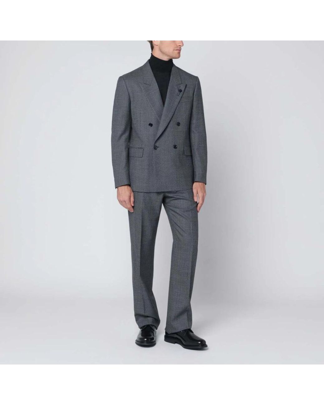 Lardini Blue Suit Trousers for men
