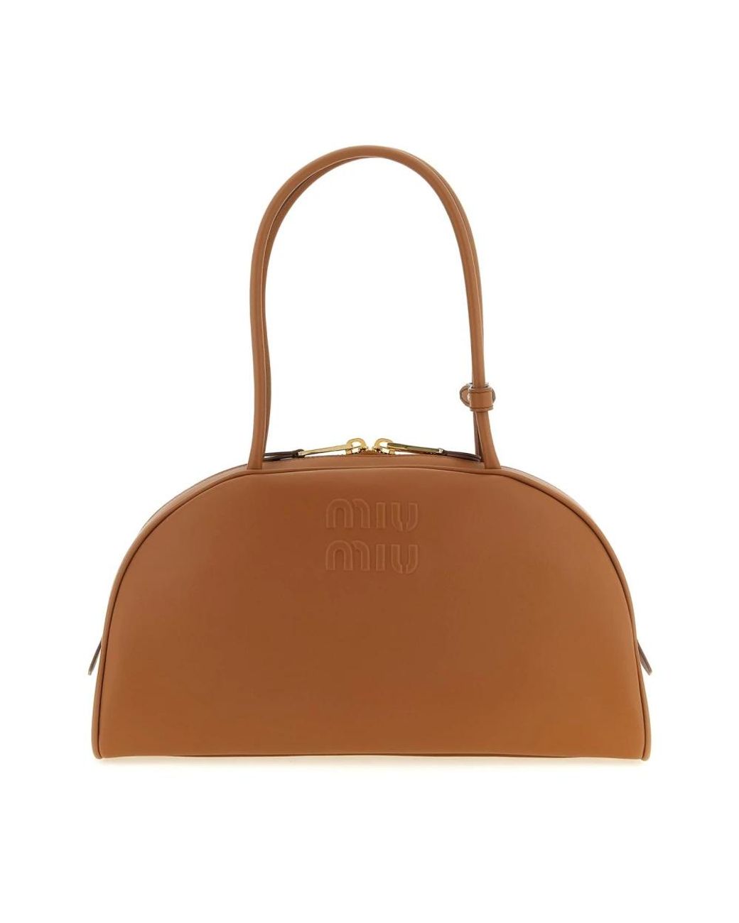 Miu Miu Brown Shoulder Bags