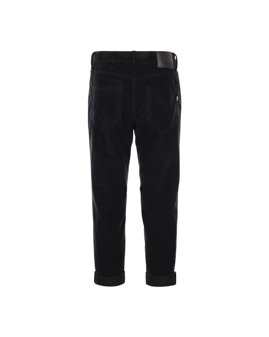 Dondup Black Cropped Trousers