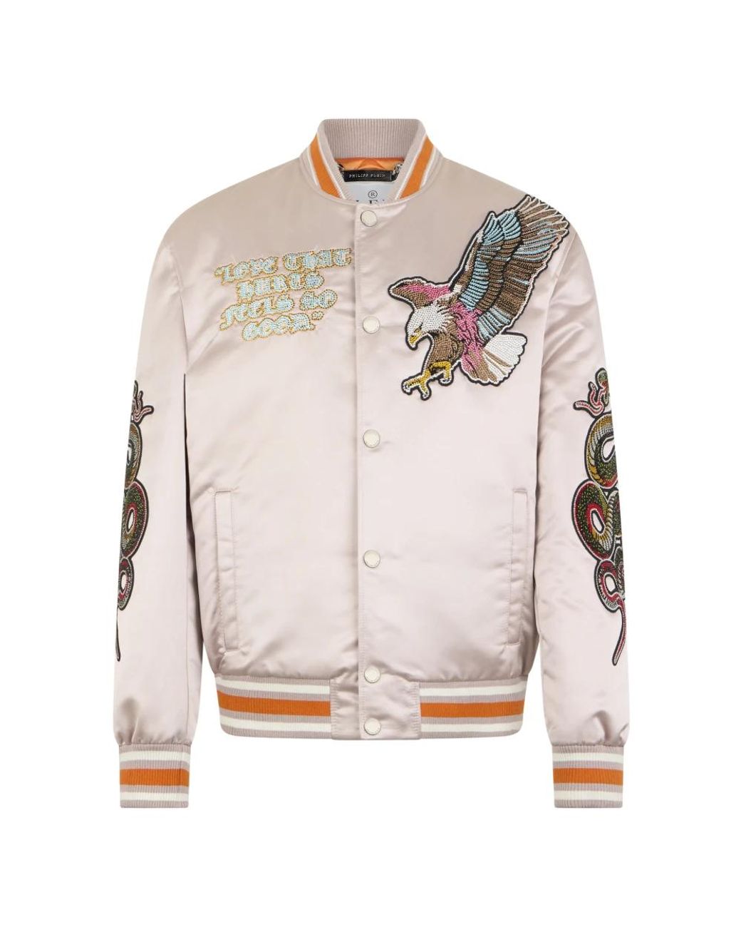 Bomber Jackets Philipp Plein de hombre de color Natural