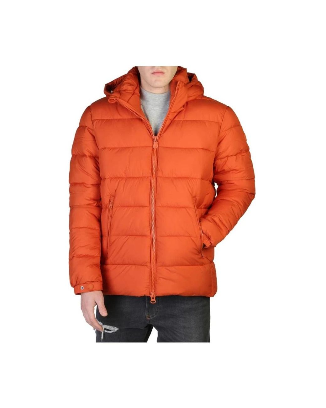 Save The Duck Orange Winter Jackets for men