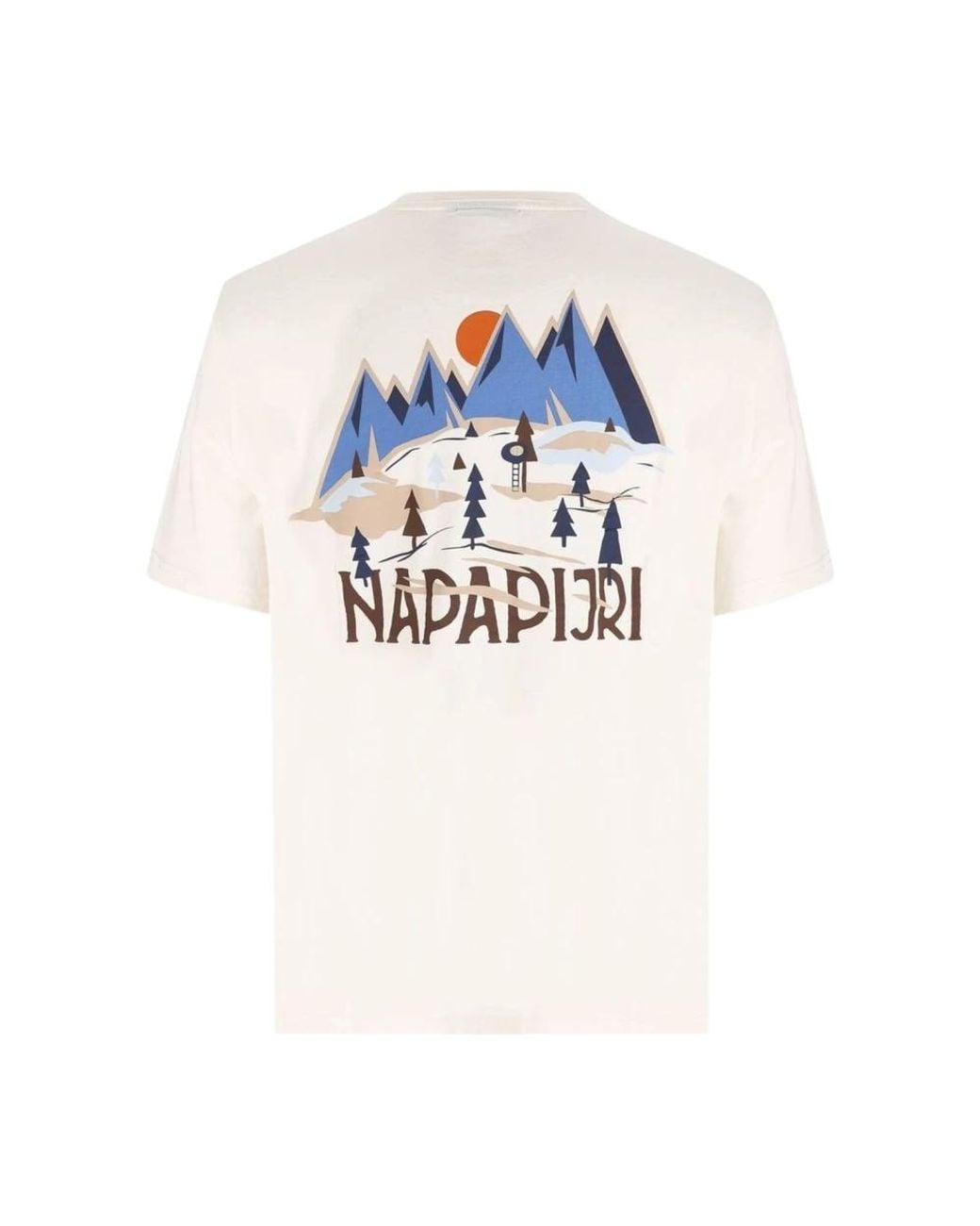 Napapijri White T-Shirts for men