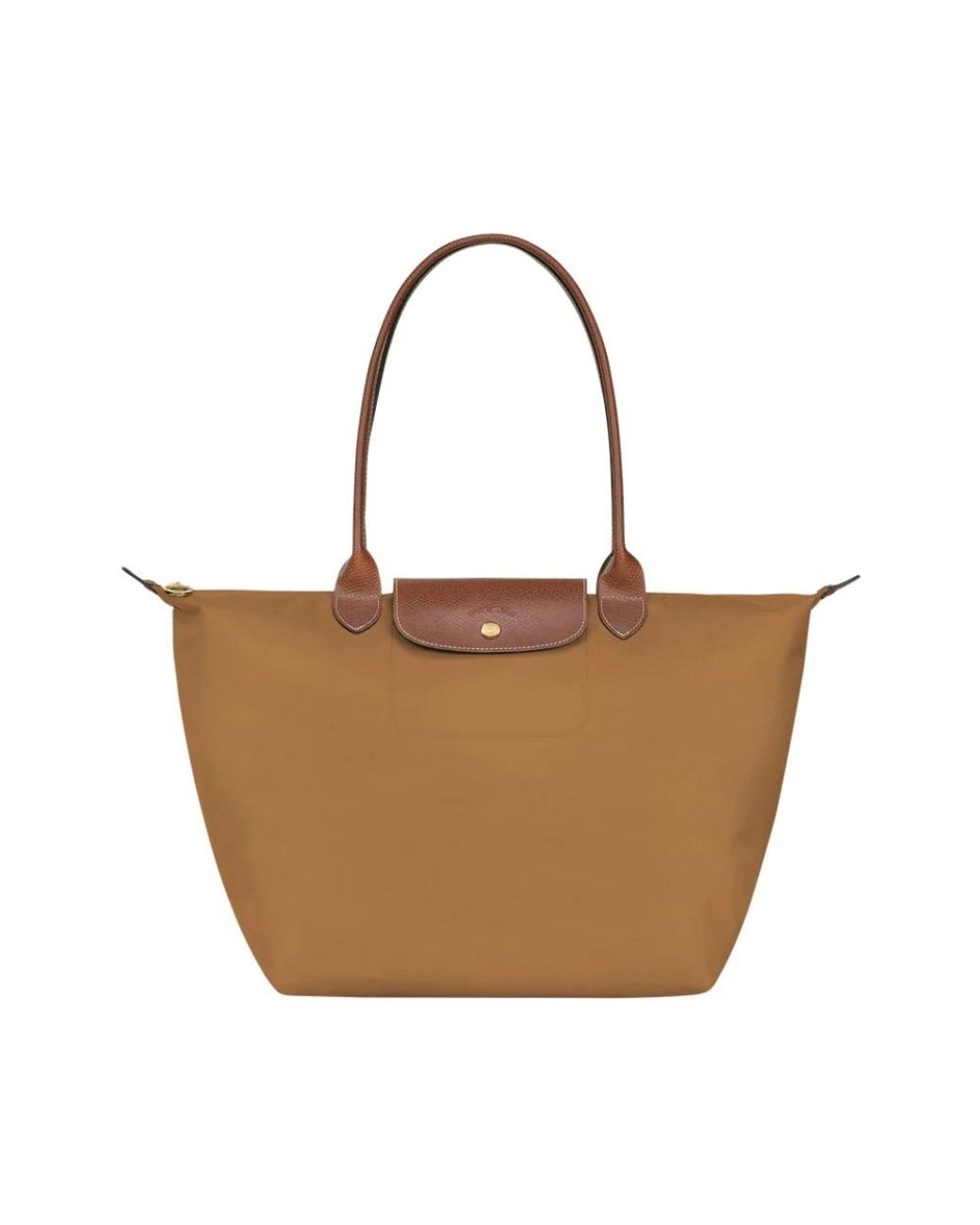 Longchamp Brown Shopping Bags