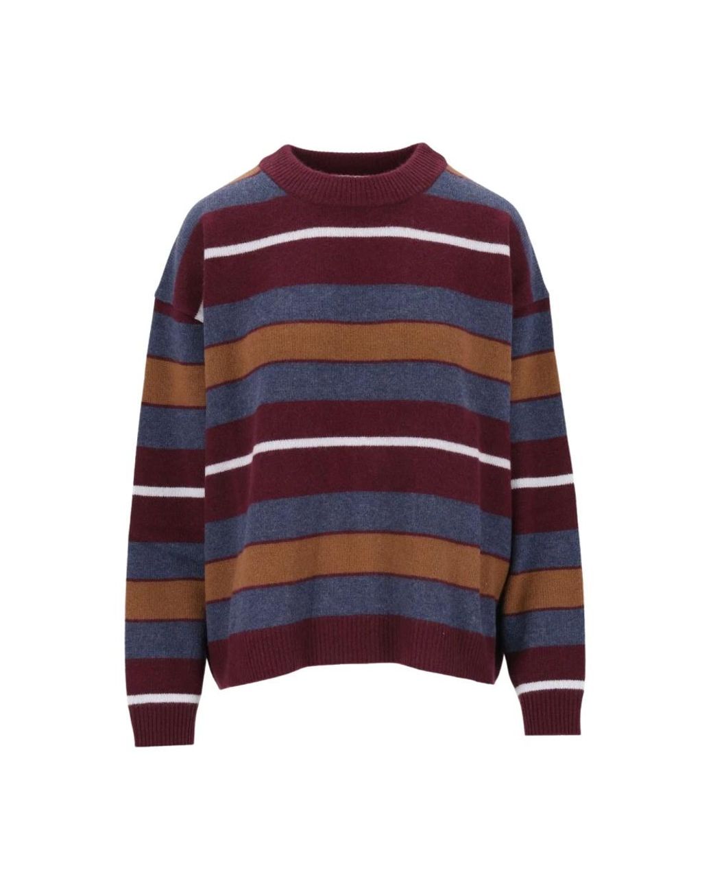 Staud Red Round-Neck Knitwear