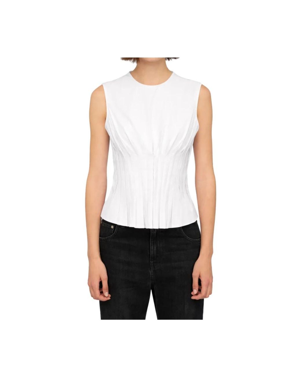 Blouses Semicouture de color White