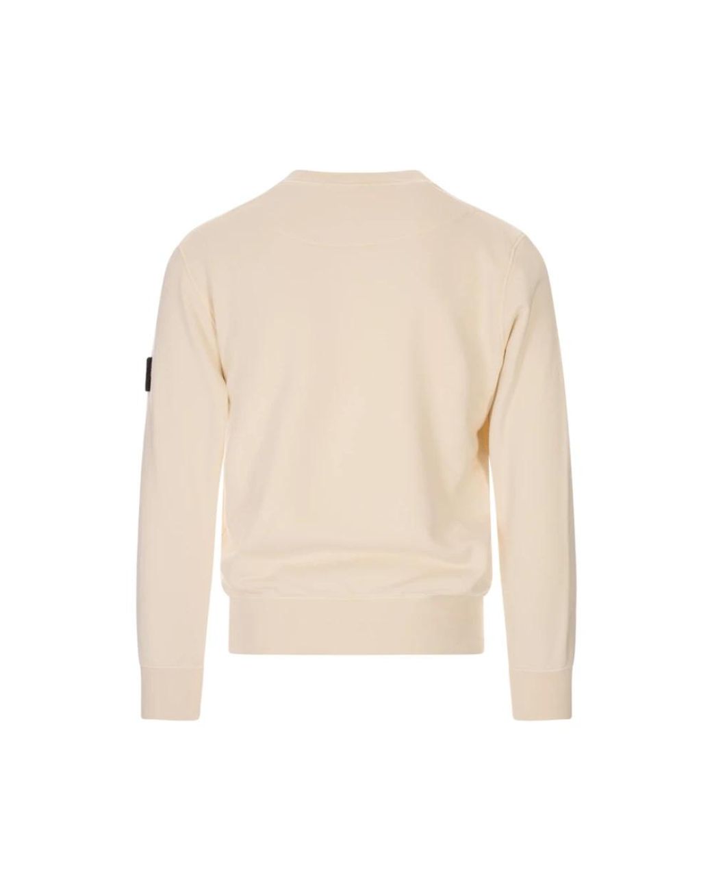 Stone Island White Sweatshirts for men