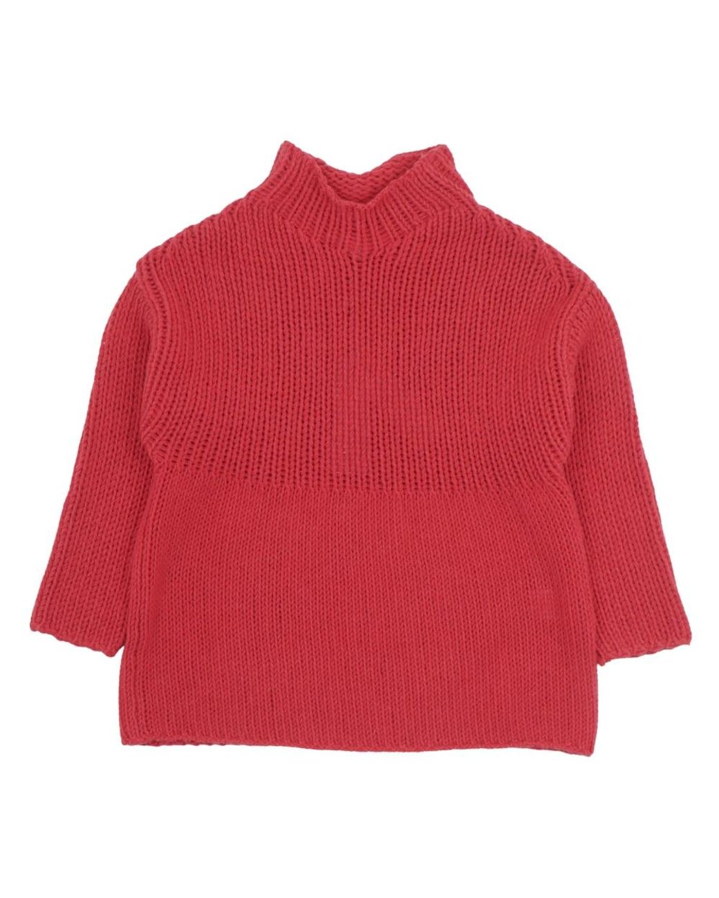 BIANCALANCIA Red Turtlenecks