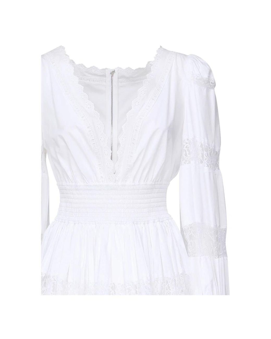 Dolce & Gabbana White Short Dresses