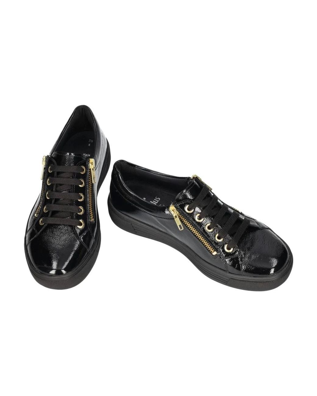 SOLIDUS Black Kaja Sneaker