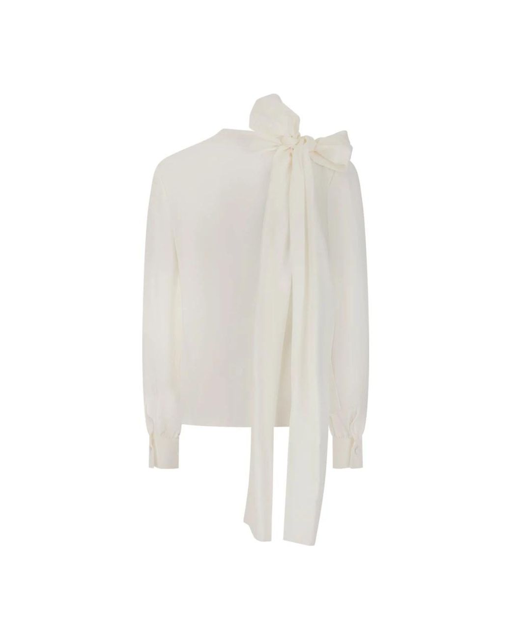 McQueen White Blusen