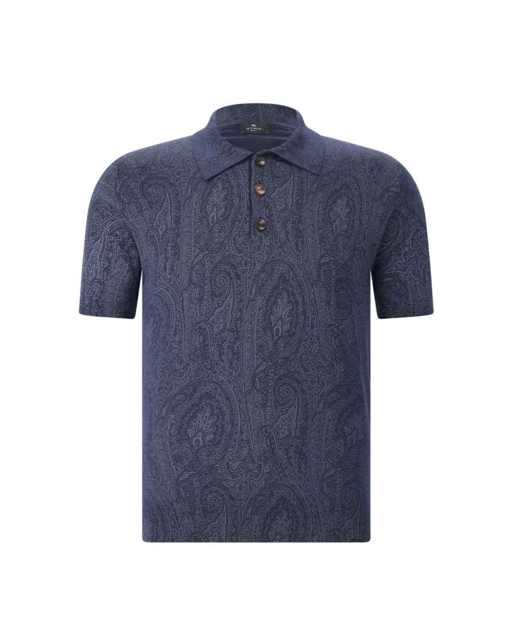 Etro Polo Hemden in het Blue voor heren