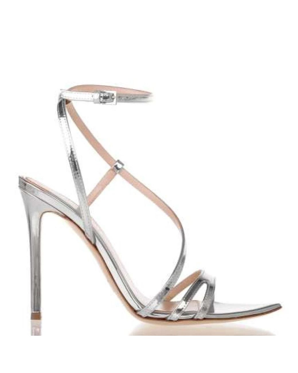 Ninalilou Metallic High Heel Sandals