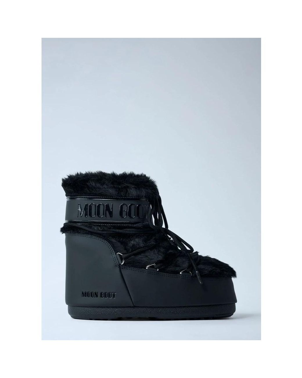 Moon Boot Black Winter Boots