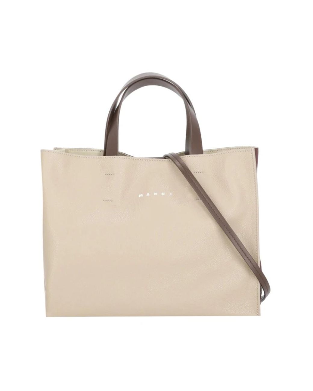 Marni Natural Shopping Bags