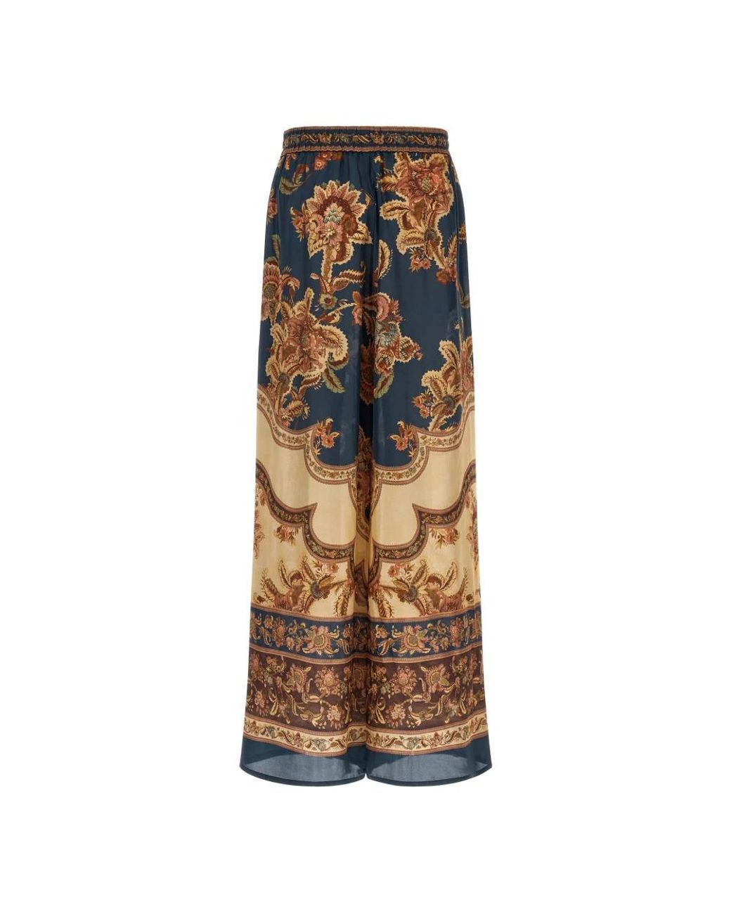 Zimmermann Brown Wide Trousers
