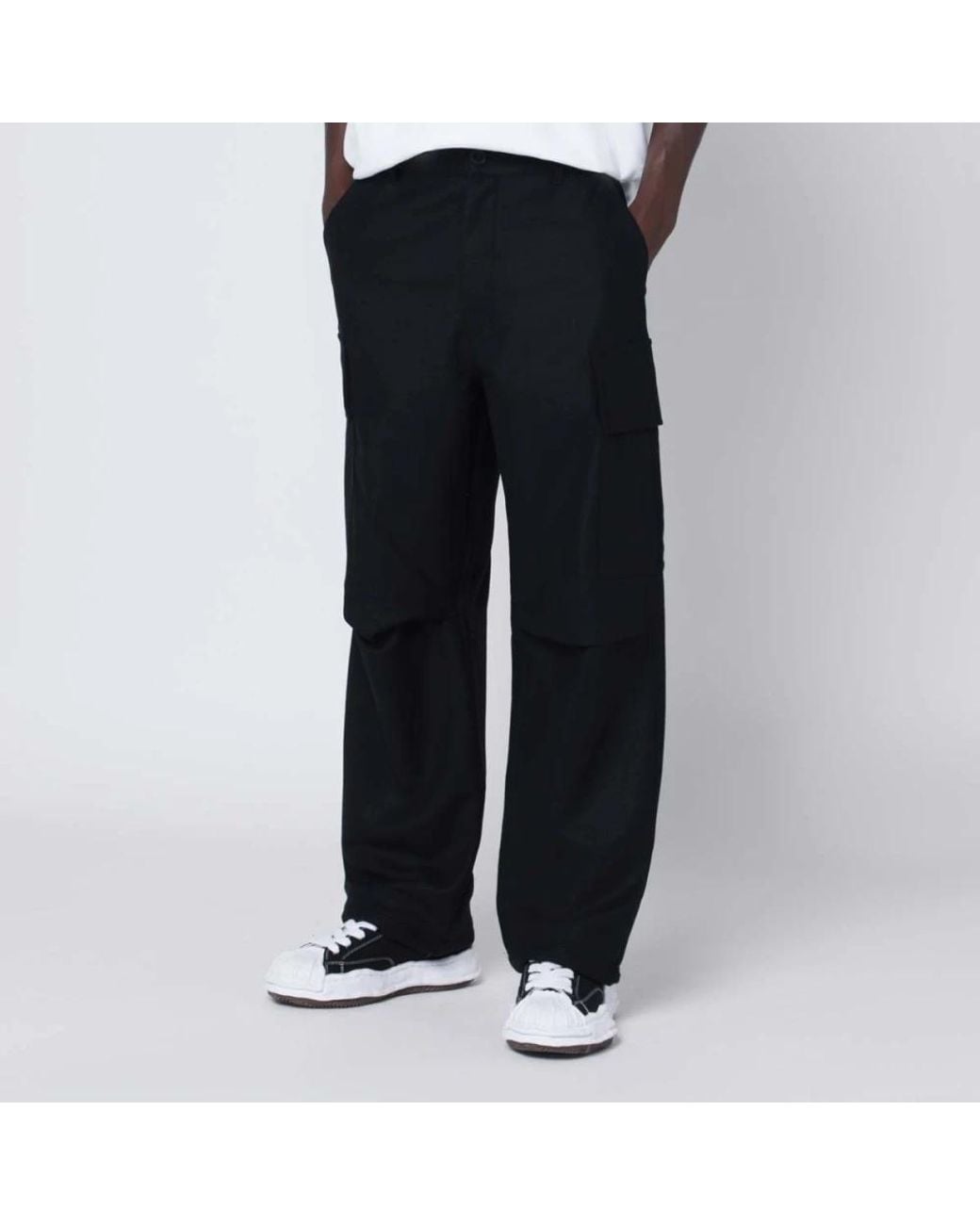 DARKPARK Black Wide Trousers for men