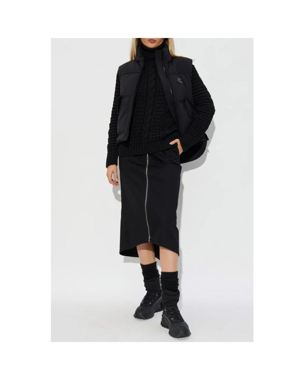 Turtlenecks Moncler de color Black