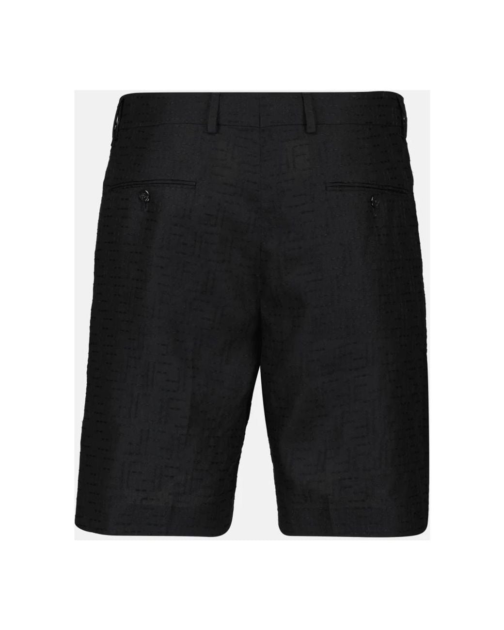 Fendi Black Casual Shorts for men