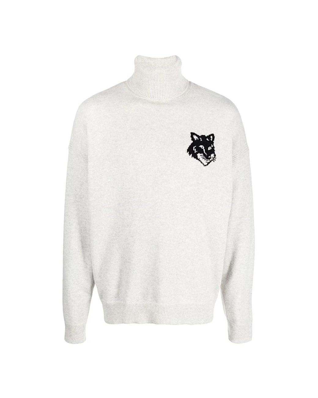 Maison Kitsuné White Turtlenecks for men