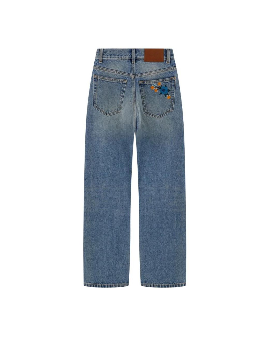 Straight Jeans Chloé de color Blue