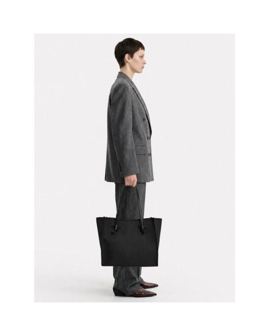 Gianni Chiarini Black Shopping Bags