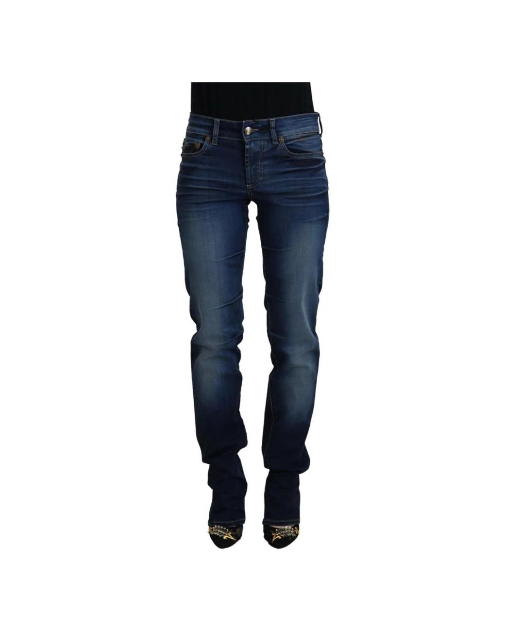 Just Cavalli Blue Slim-Fit Jeans