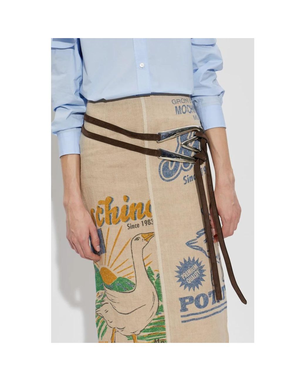 Moschino Black Belts
