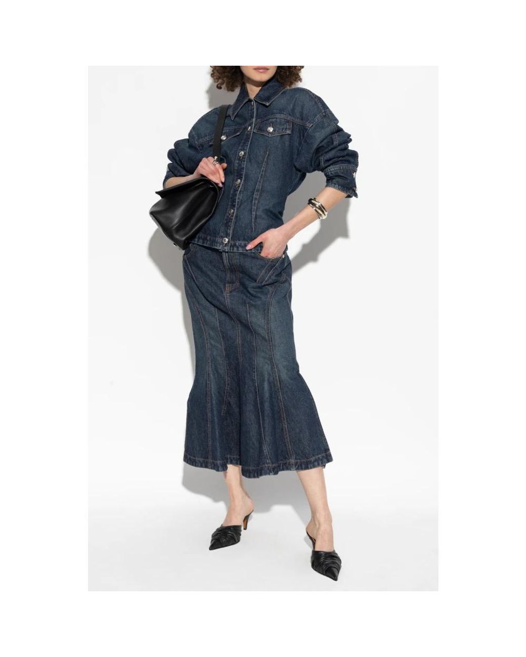Sportmax Blue Denim Jackets