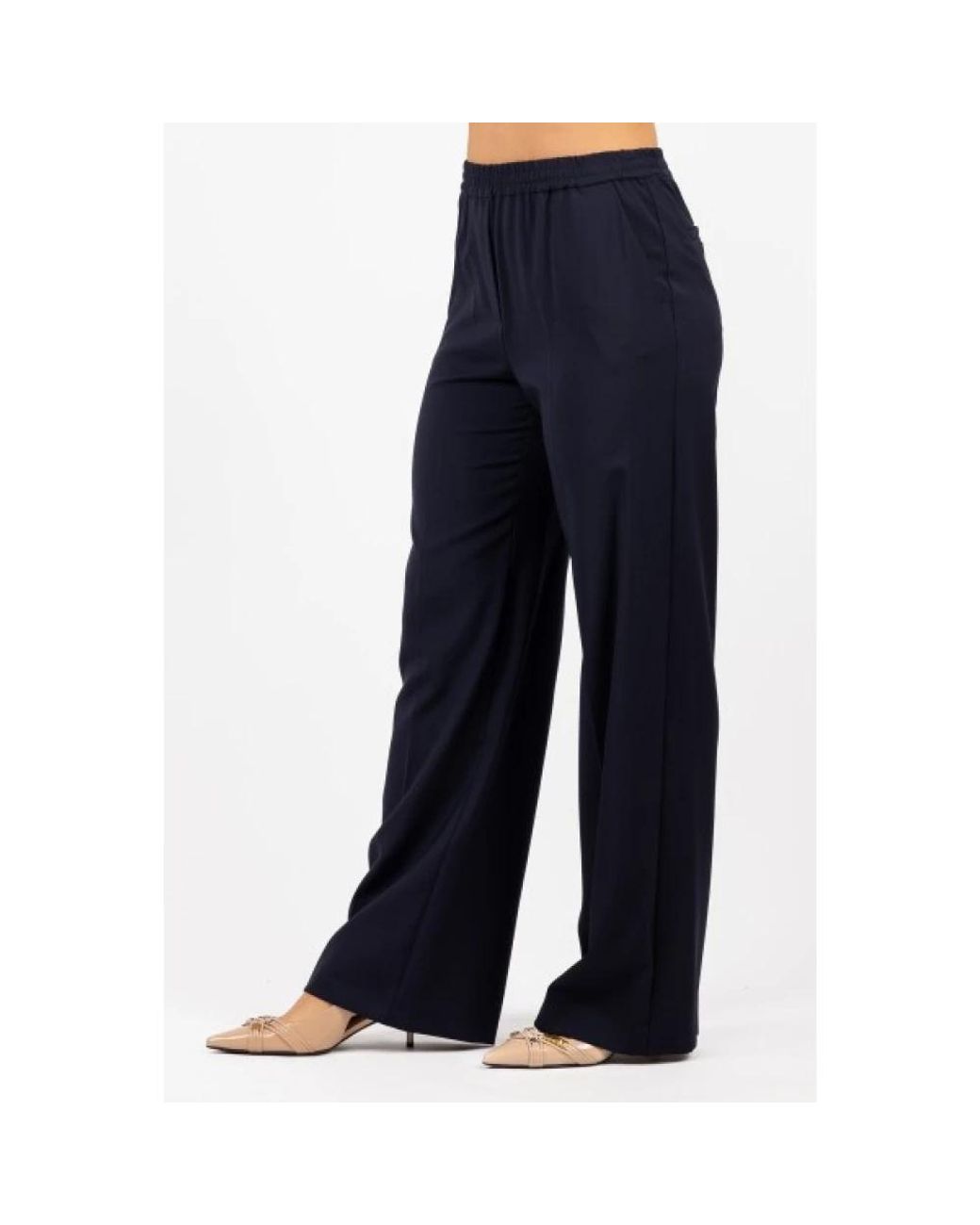 Weekend by Maxmara Blue Wide Trousers