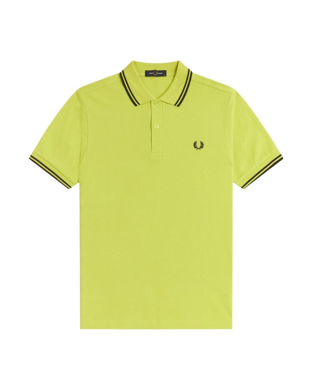 Fred Perry Yellow Polo Shirts for men