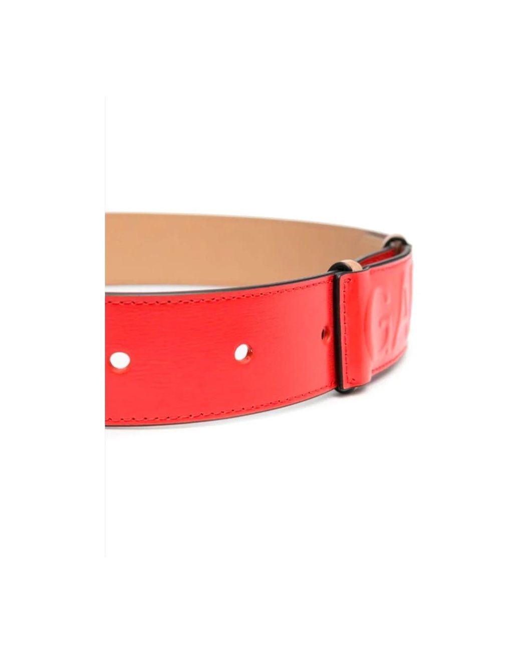 Ganni Red Belts