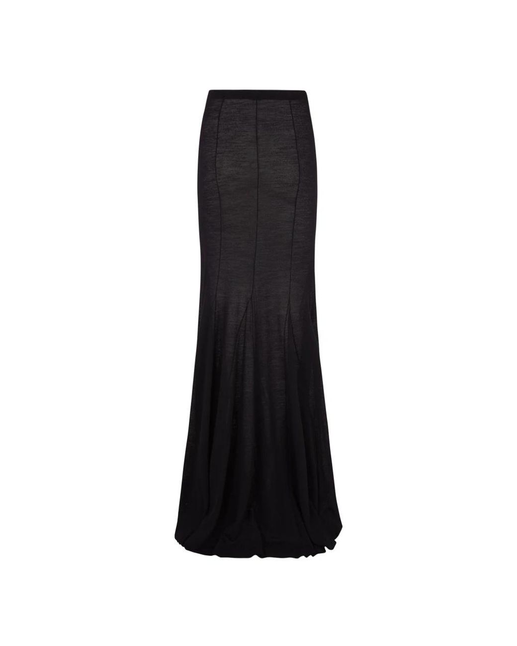 Cortana Black Maxi Skirts