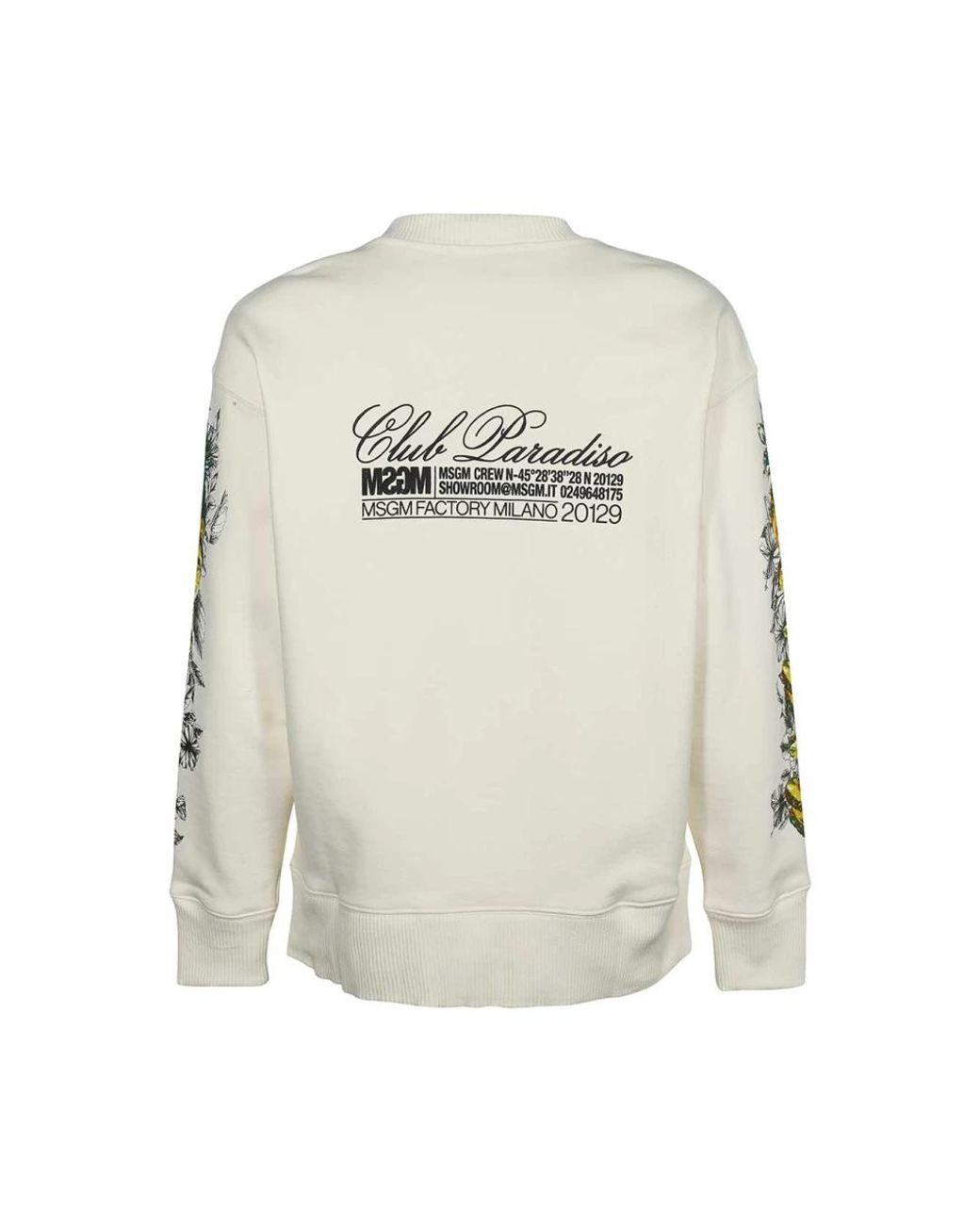 Sweatshirts MSGM pour homme en coloris White