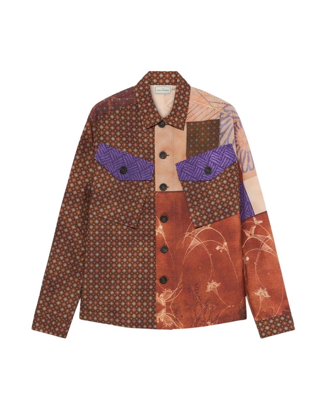 Pierre Louis Mascia Brown Casual Shirts for men