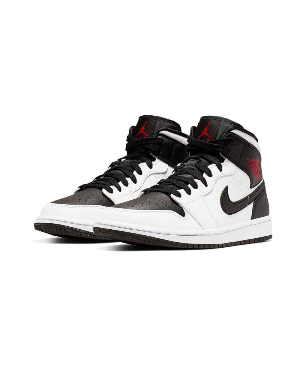 Nike Black 1 Mid Reverse Toe