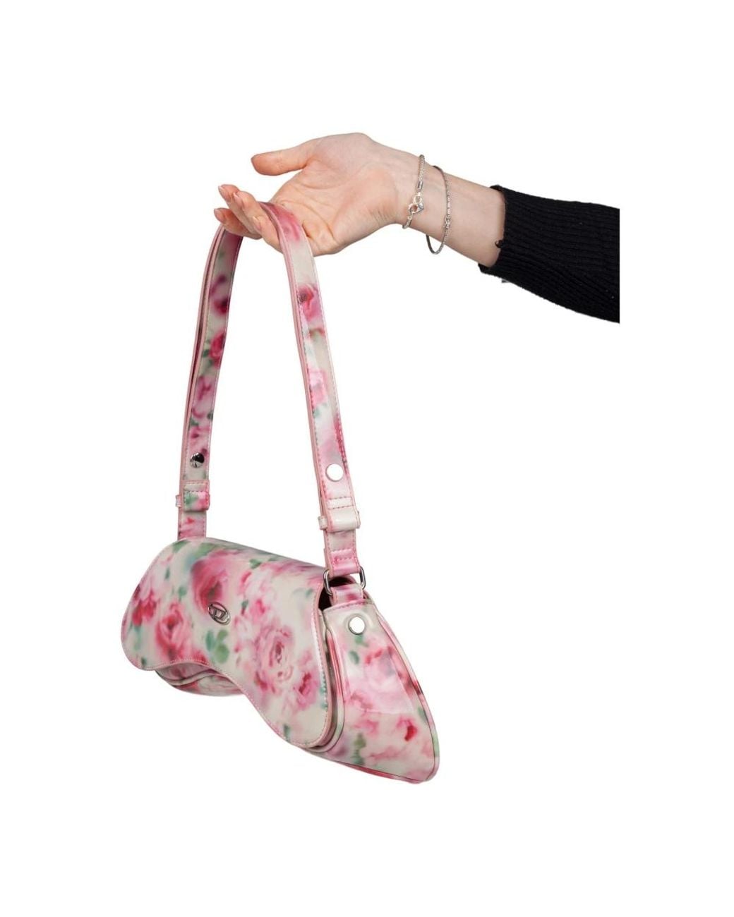 DIESEL Pink Shoulder Bags