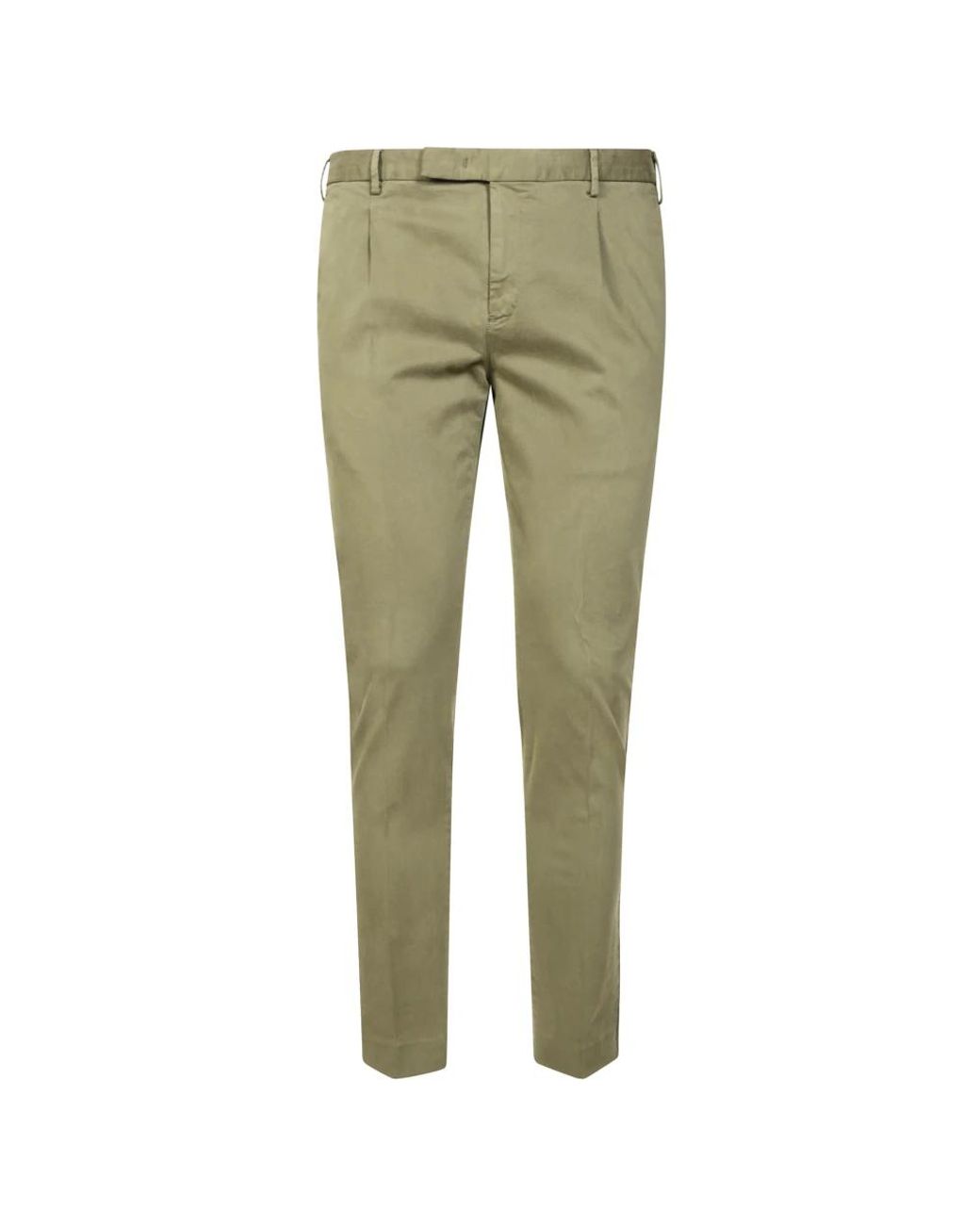 PT01 Green Slim-Fit Trousers for men