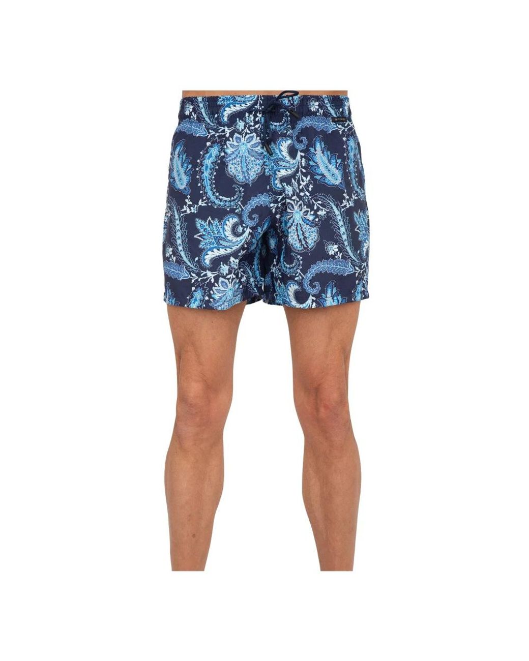 Etro Badmode ,Blauw ,Nylon Pantaloncino Mare C/Taschino Blu Zwemshorts in het Blue voor heren