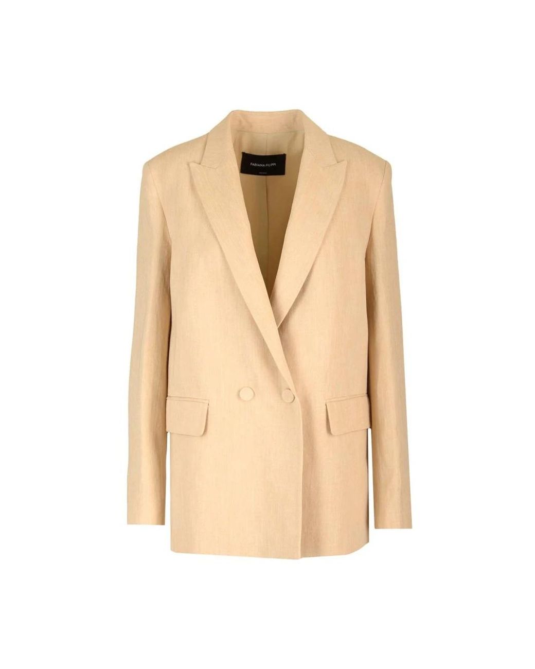 Fabiana Filippi Natural Blazers