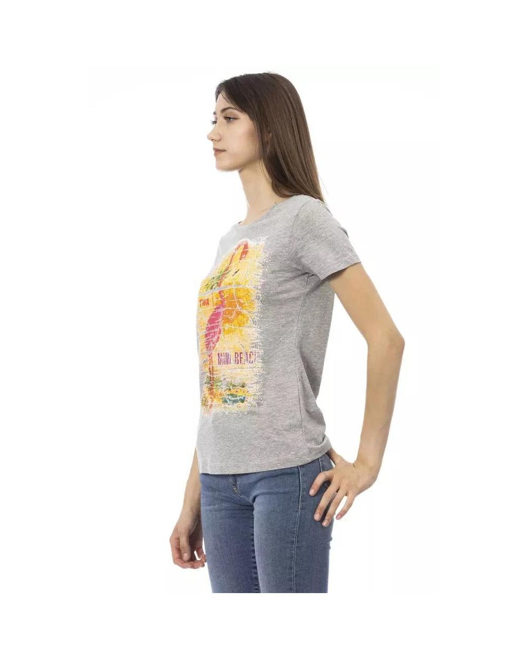 Trussardi Gray T-Shirts
