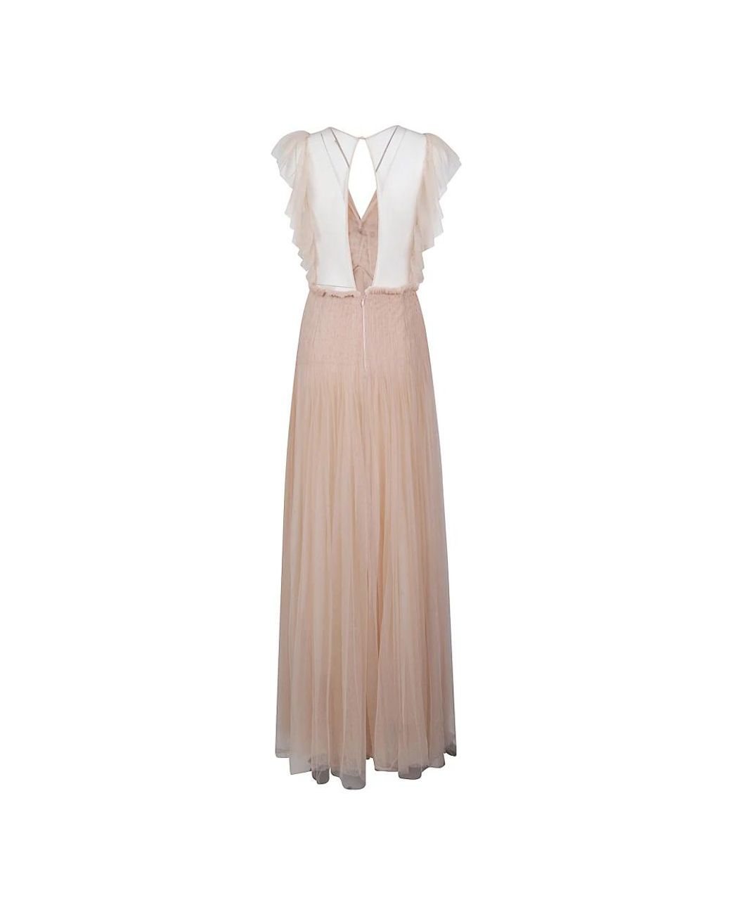 Elisabetta Franchi Brown Maxi Dresses